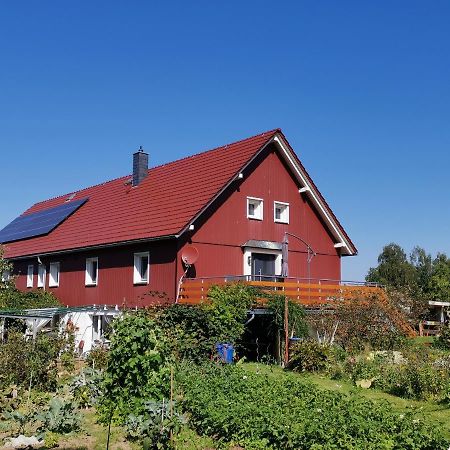 Ferienwohnung Feldblick Struppen Exteriér fotografie